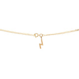 Colar Cross Banho de Ouro