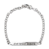 Pulseira Id SKULL Prata