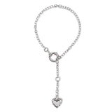 Pulseira Hearted Prata