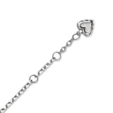 Pulseira Hearted Prata