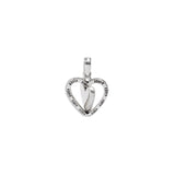 Colar Spin Heart Prata