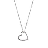 Colar Heart Hoop Prata
