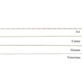 Correntes SKULL Prata