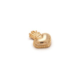 Colar Coração Sagrado Banho de Ouro