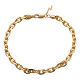 Pulseira Cartier Média Banho de Ouro