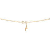 Colar Cross Banho de Ouro