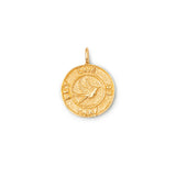 Colar Andorinha Banho de Ouro