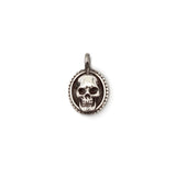 Pingente Relicário SKULL Prata
