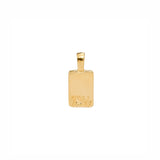 Colar Eltanin SKULL Prata com Banho de Ouro