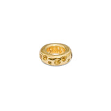 Pingente Thunban SKULL Prata com Banho de Ouro