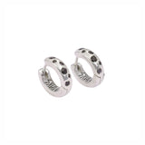 Brinco Thunban SKULL Prata Par