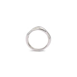 Anel Curve Bone Slim Prata