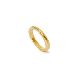 Anel Union Slim Banho de Ouro