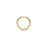 Anel Union Slim Banho de Ouro