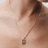 Colar Amor Banho de Ouro