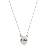 Escapulário Personalizado Skull Prata